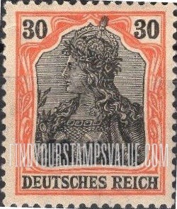 FindYourStampsValue: OCCUPATION - German Stamps of 1905-16