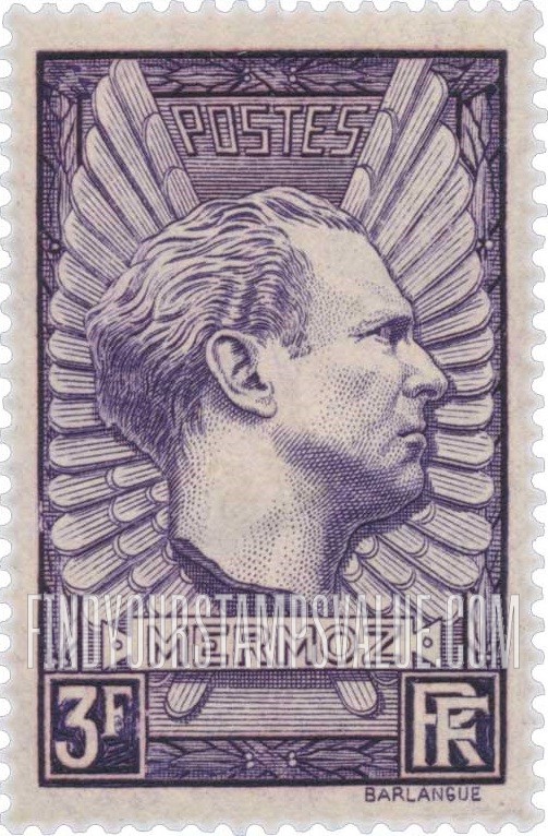 FindYourStampsValue: Memorial to Mermoz
