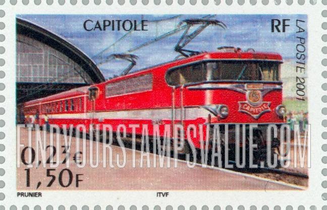 FindYourStampsValue: Trains: Capitole