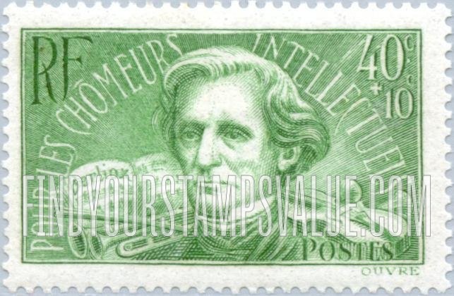 FindYourStampsValue: SEMI-POSTAL - Hector Berlioz