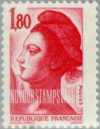FindYourStampsValue: Liberty, after Delacroix