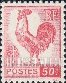 FindYourStampsValue: Gallic Cock