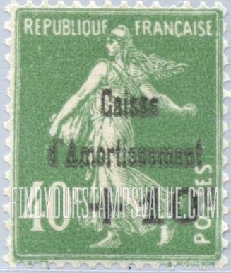 FindYourStampsValue: SEMI-POSTAL - Sower: Types of 1903-23 Issues Surcharged