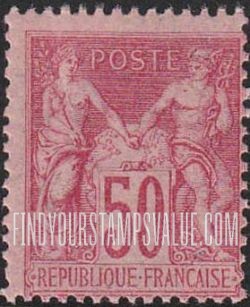 FindYourStampsValue: Peace and Commerce ("Type Sage")