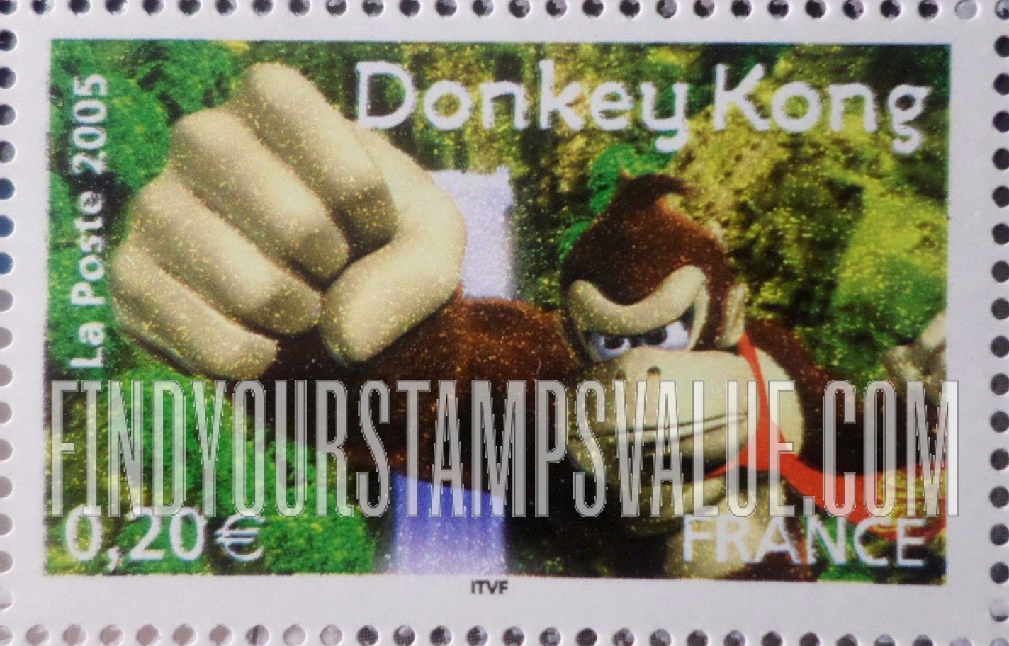 FindYourStampsValue: Video Game Characters: Donkey Kong