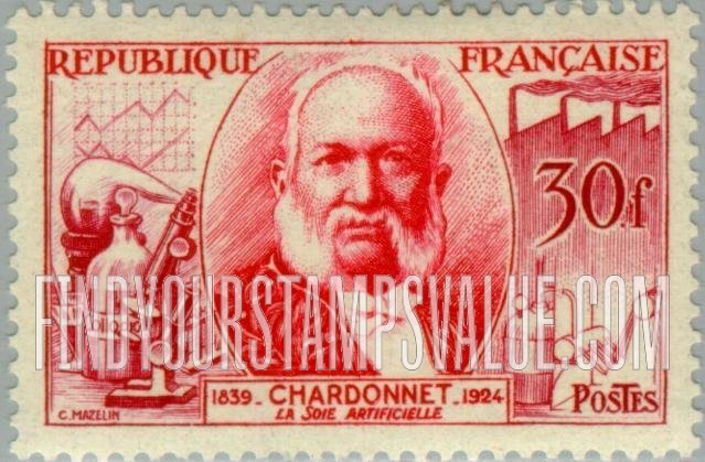 FindYourStampsValue: Bernigaud de Chardonnet, rayon