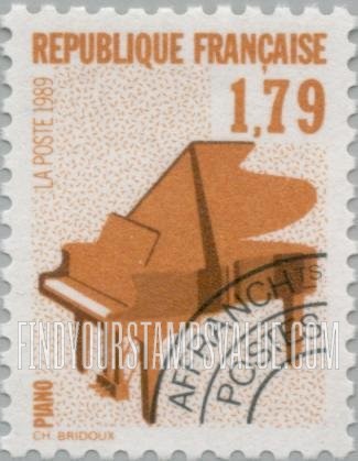 FindYourStampsValue: Musical Instruments: Piano
