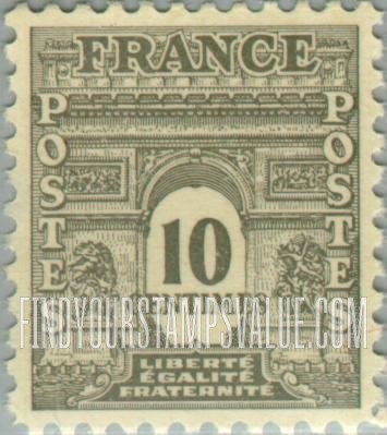 FindYourStampsValue: Arc de Triomphe