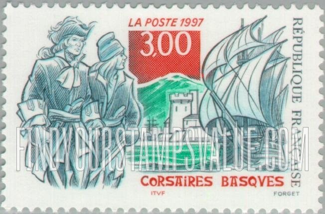 FindYourStampsValue: Basque Corsairs