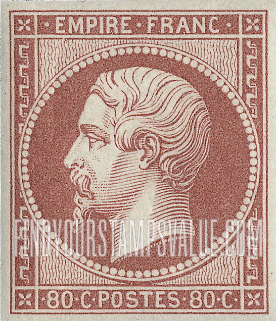 FindYourStampsValue: Emperor Napoleon III