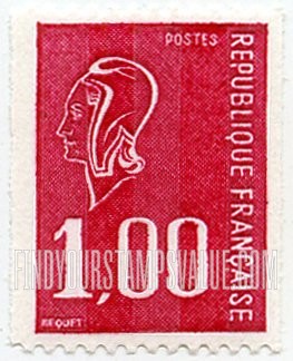 FindYourStampsValue: Marianne: Marianne Type of 1971-74