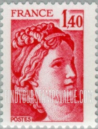 FindYourStampsValue: Sabine, after David: Sabine Type of 1977-78