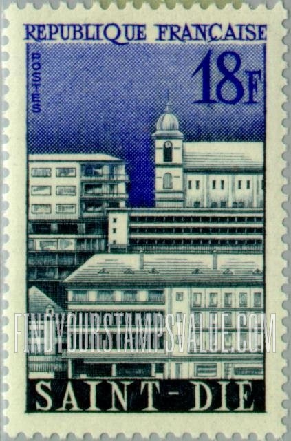 FindYourStampsValue: Saint-Die
