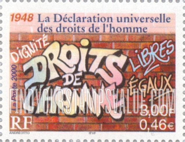 FindYourStampsValue: 20th Century Type: Universal Declaration of Human Rights, 1948