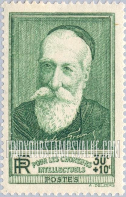 FindYourStampsValue: SEMI-POSTAL - Anatole France (Jacques Anatole Thibault)