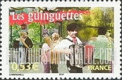 FindYourStampsValue: Aspects of Life in French Regions Type of 2003: Dancers and accordion player