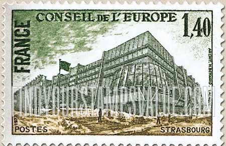 FindYourStampsValue: OFFICIAL - New Council Headquarters, Strasbourg