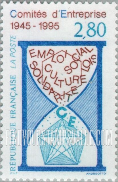 FindYourStampsValue: Work Councils, 50th Anniversary