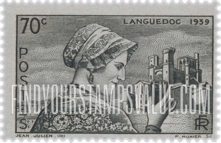 FindYourStampsValue: Maid of Languedoc