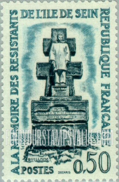 FindYourStampsValue: Ile de Sein monument