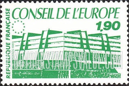 FindYourStampsValue: OFFICIAL - New Council Headquarters, Strasbourg