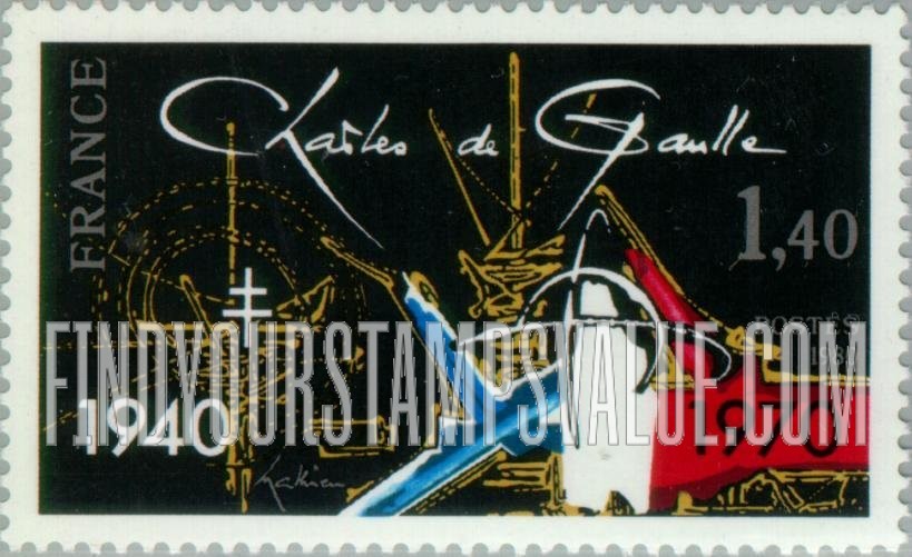 FindYourStampsValue: Charles de Gaulle