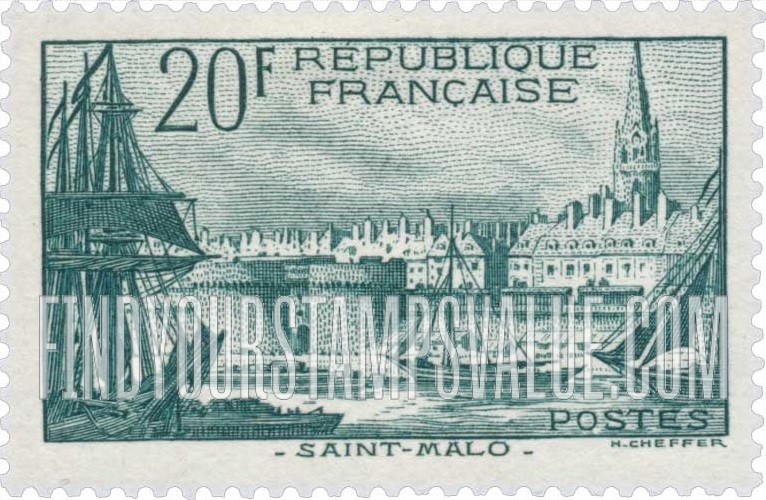 FindYourStampsValue: Port of St. Malo