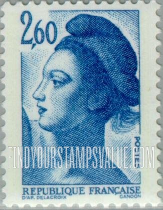FindYourStampsValue: Liberty, after Delacroix