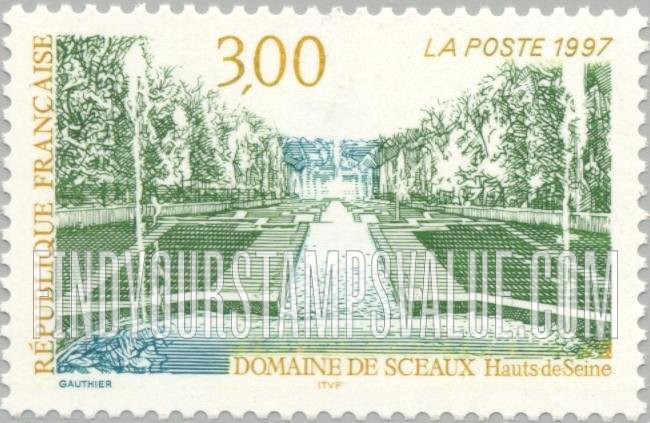 FindYourStampsValue: Sceaux Estate, Hauts-de-Seine