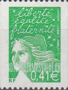 FindYourStampsValue: Marianne (With Euro Denominations)