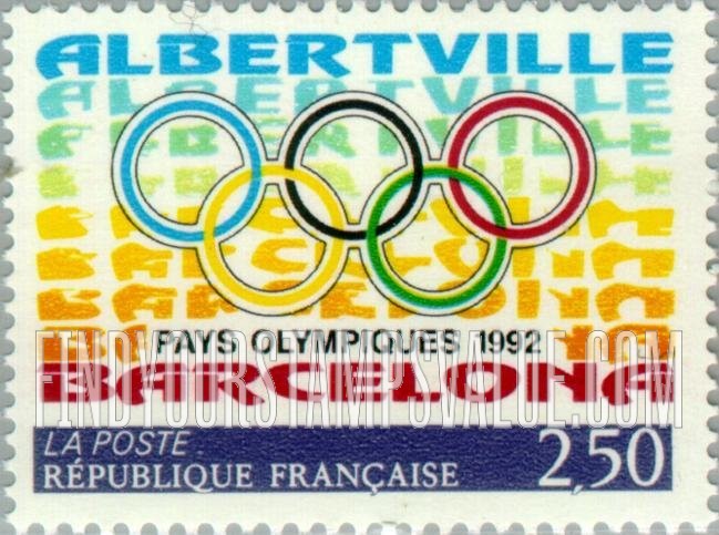 FindYourStampsValue: 1992 Olympic Games, Albertville and Barcelona