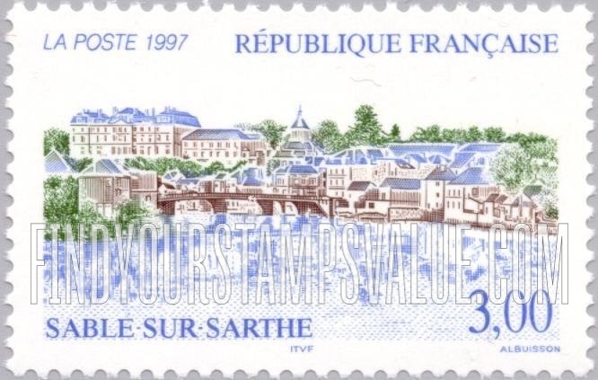 FindYourStampsValue: Tourism Series: Sablé-Sur-Sarthe