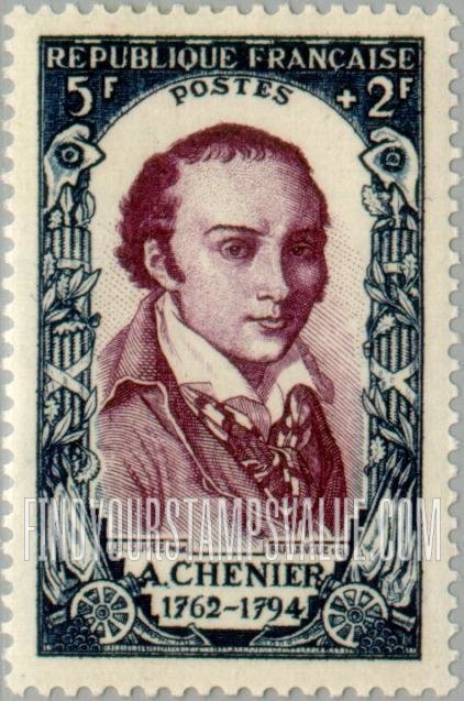 FindYourStampsValue: SEMI-POSTAL - André de Chénier