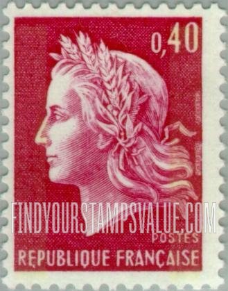 FindYourStampsValue: Marianne: Marianne Type of 1967