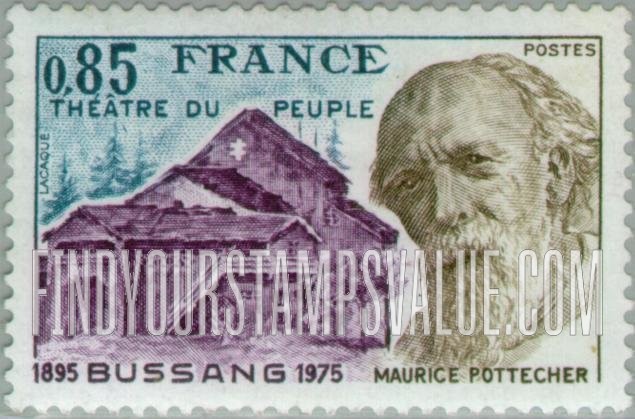 FindYourStampsValue: People’s Theater, Bussang, and Maurice Pottecher