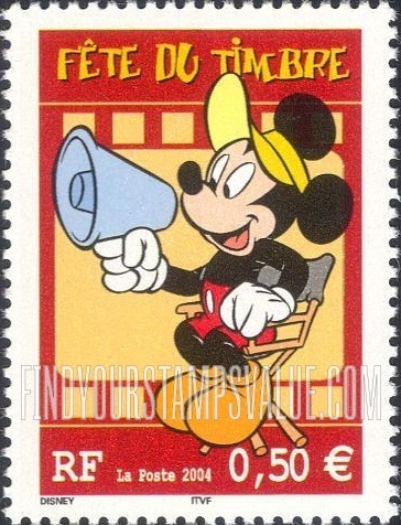 FindYourStampsValue: Stamp Day: Mickey Mouse