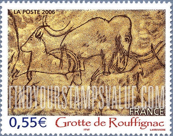 FindYourStampsValue: Art Series: Prehistoric Drawings in Rouffignac Cave