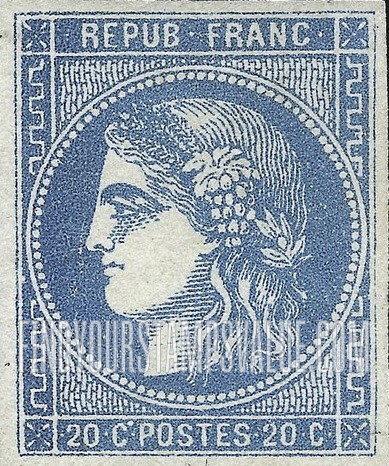 FindYourStampsValue: Ceres: Bordeaux Issue