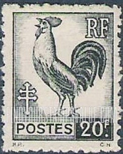 FindYourStampsValue: Gallic Cock
