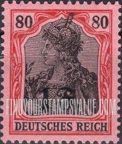 FindYourStampsValue: OCCUPATION - German Stamps of 1905-16