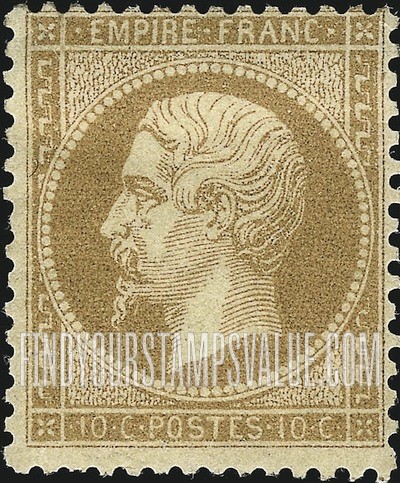 FindYourStampsValue: Emperor Napoleon III