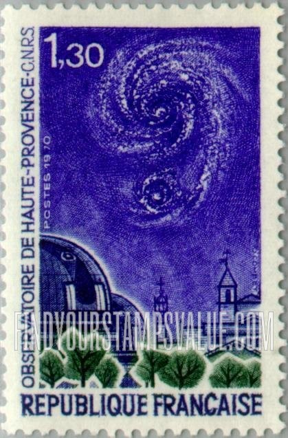 FindYourStampsValue: Haute Provence Observatory and Spiral Nebula