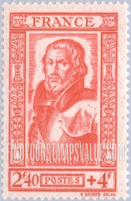 FindYourStampsValue: SEMI-POSTAL - Chevalier Pierre de Bayard