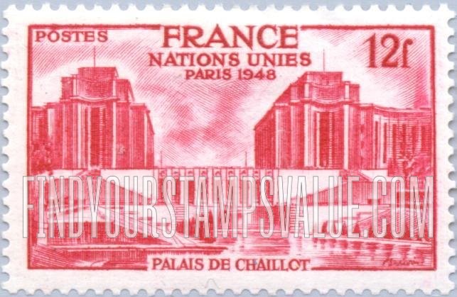 FindYourStampsValue: Chaillot Palace