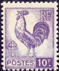 FindYourStampsValue: Gallic Cock