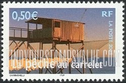 FindYourStampsValue: Aspects of Life in the French Regions: Fishing net