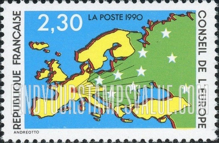 FindYourStampsValue: OFFICIAL - Map of Europe