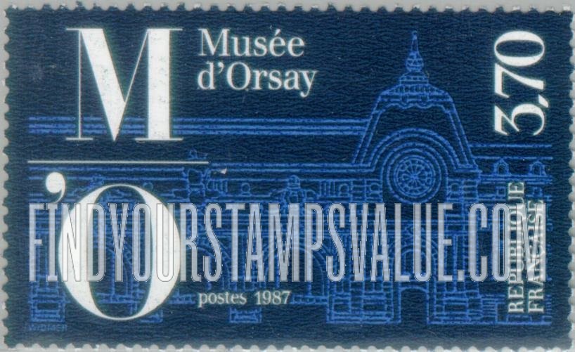 FindYourStampsValue: Museum at Orsay, Opening
