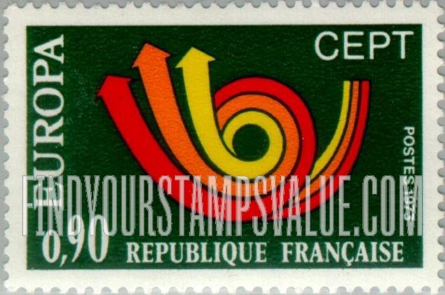 FindYourStampsValue: Europa Issue 1973