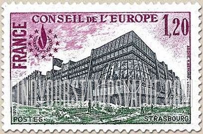 FindYourStampsValue: OFFICIAL - New Council Headquarters, Strasbourg